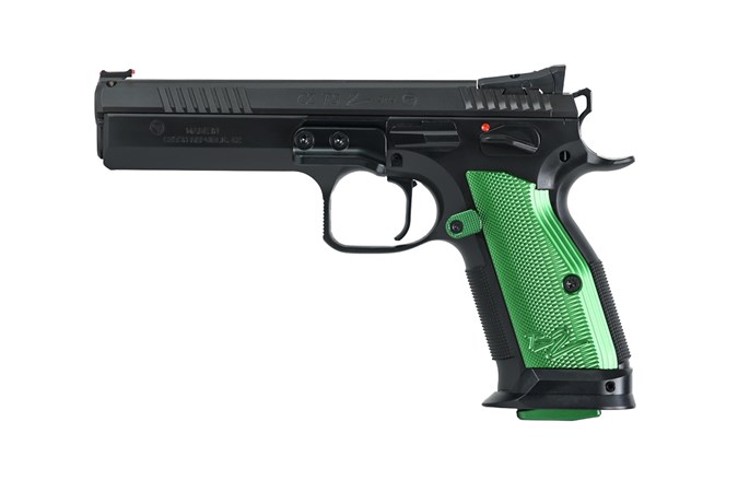 CZ-USA TS2 Racing Green 9mm Semi-Auto Pistol