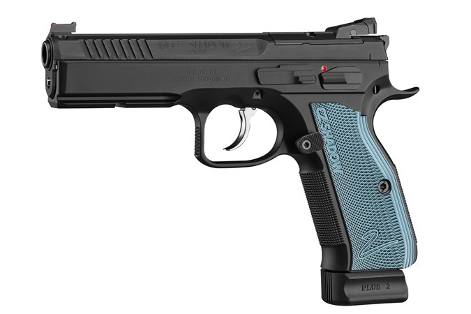 CZ-USA CZ Shadow 2 Black & Blue 9mm Semi-Auto Pistol