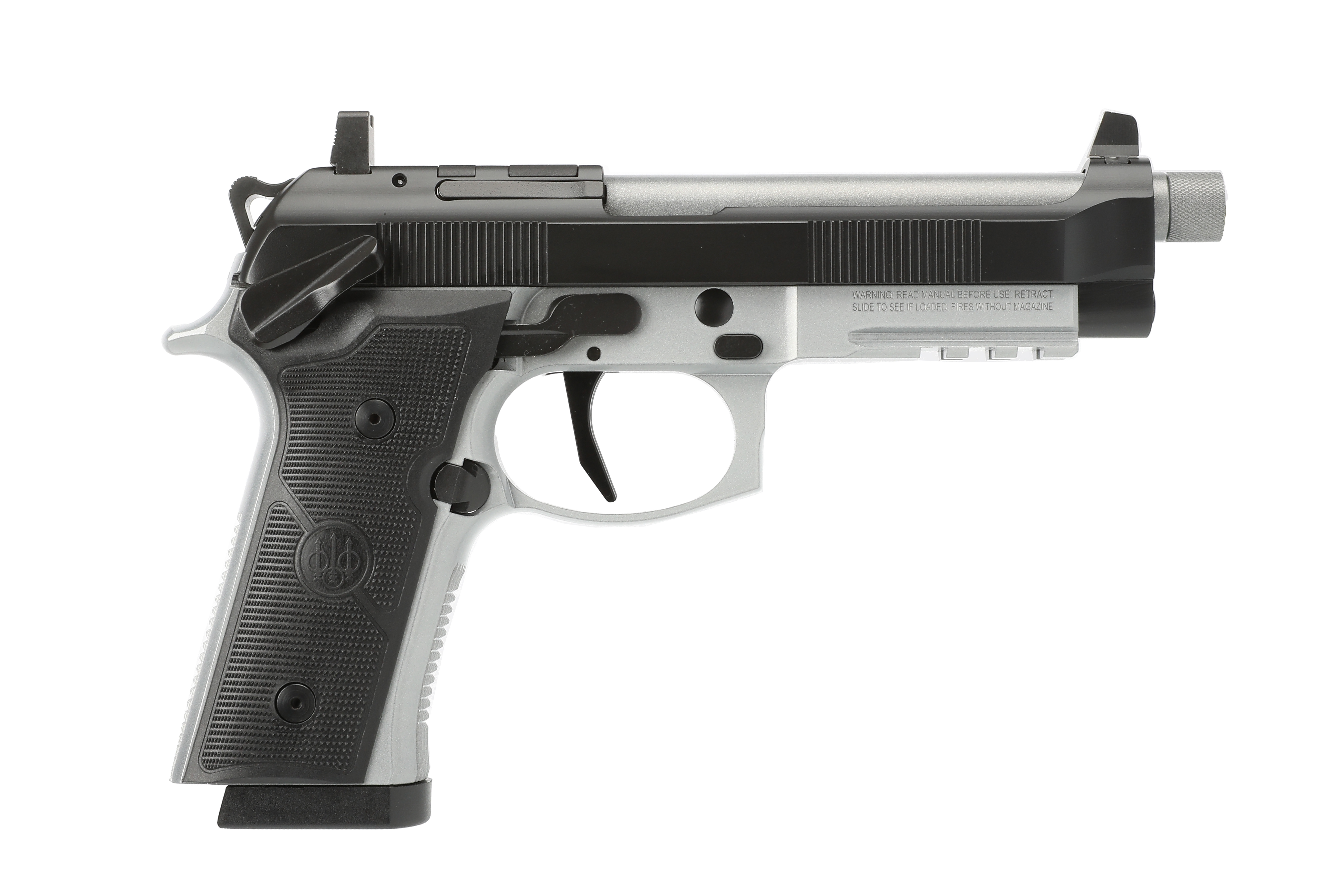 Beretta 92XI SAO Tactical 9mm 5.1 in Threaded Barrel Black Cerakote 22+1