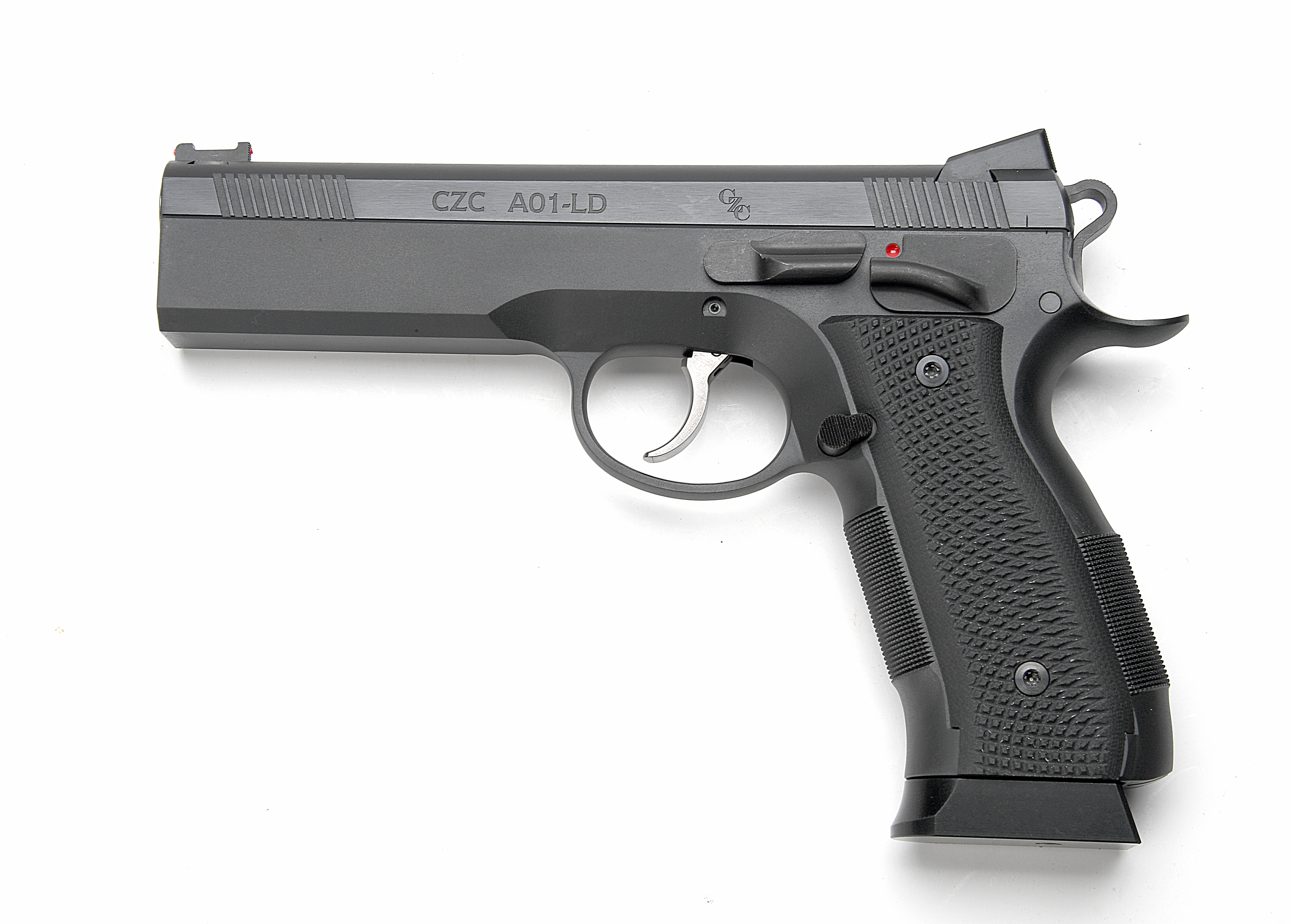 CZ-USA 96330 A01-LD 9mm Pistol, 4.925" Barrel, Black Polycoat, 19-Round Mag