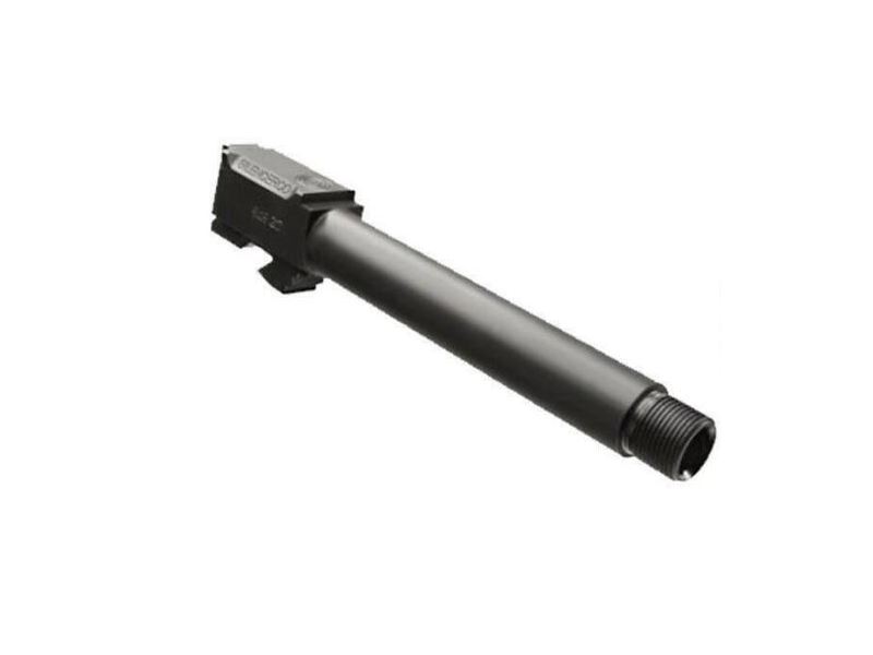SilencerCo AC2291 9mm Threaded Barrel 5.30" Black Nitride Stainless Steel