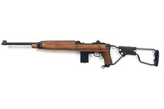 Auto-Ordnance - Thompson M1 Carbine Paratrooper 30 Carbine 
Item #: AOM150 / MFG Model #: AOM150 / UPC: 602686313094
M1 CARB 30CAL PARATROOPER 18" PARKERIZED/WALNUT GRIP/HG|15+1