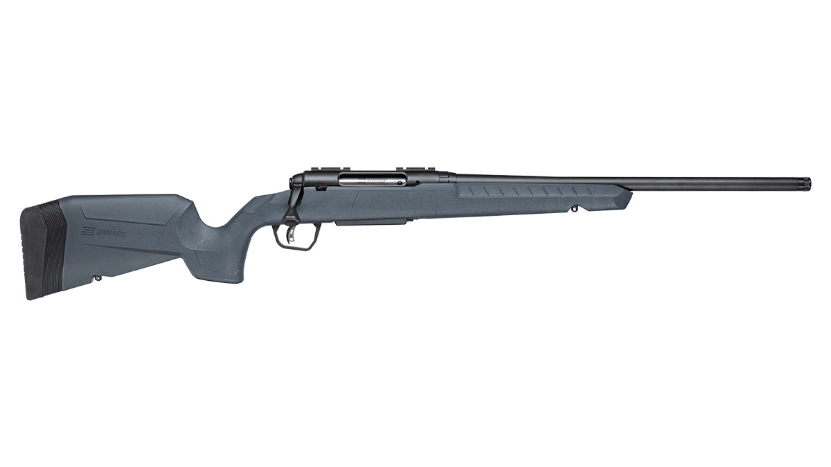 Savage Arms AXIS 2 22-250 BL/GRY 20" TB