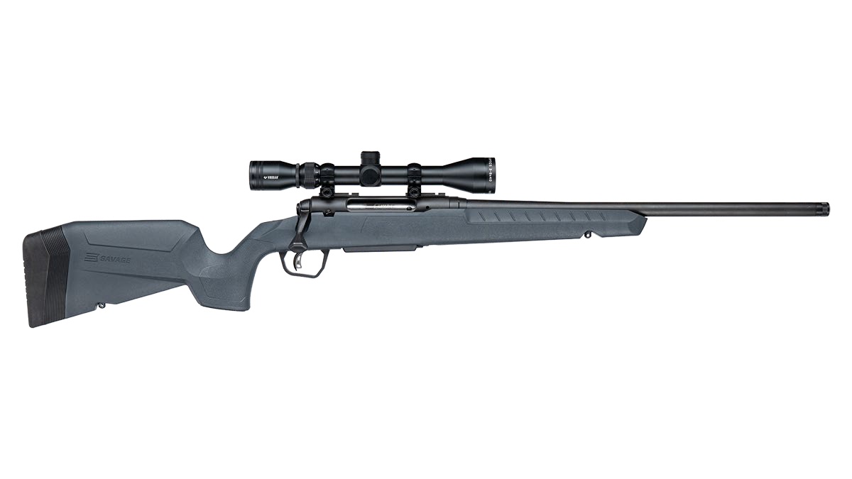 Savage Arms AXIS 2 XP 22CR BL/GRY LH TB