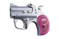 Bond Arms Mama Bear 357 Magnum | 38 Special 
Item #: BAMB357/38 / MFG Model #: BAMB357/38 / UPC: 855959008559
MAMA BEAR 357MAG/38SP SS 2.5" PINK BEAR GRIPS