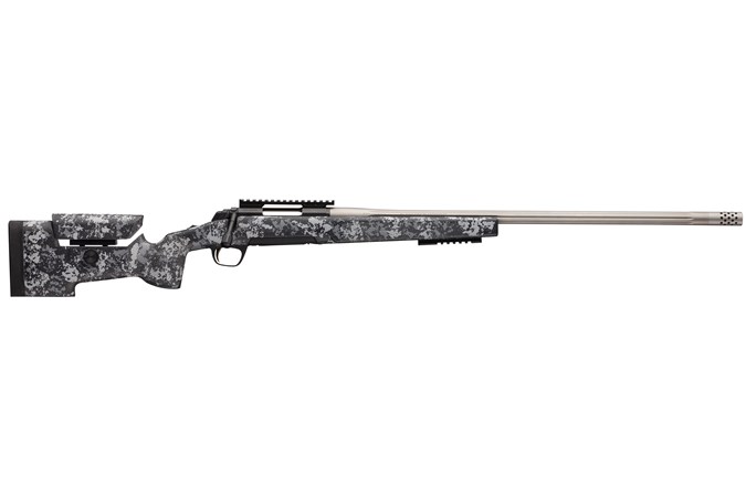 Browning X-Bolt Target McMillan A3-5 6.5 Creedmoor Rifle - Item #: BR035-451282 / MFG Model #: 035451282 / UPC: 023614735151 - X-BOLT TGT MA3-5 AMBSH 6.5CR FLT | 26"