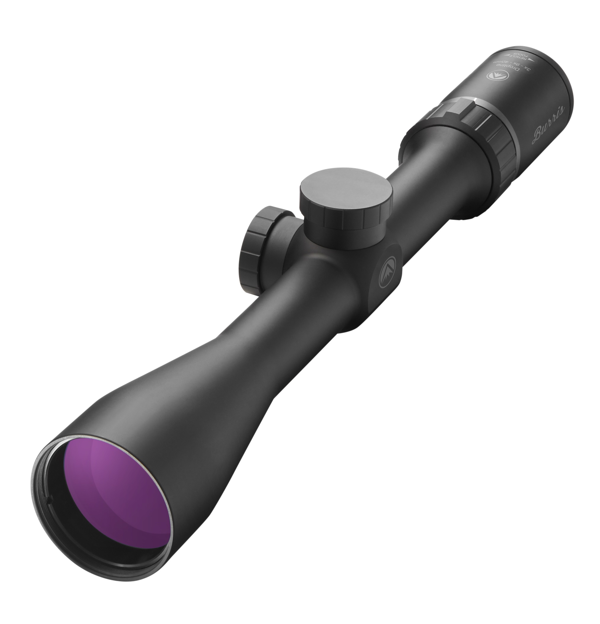 Burris Droptine Rifle Scope 3-9X 40MM 1" Tube Multi-Coated Glass Reticle Turrets Shockproof Lifetime Warranty