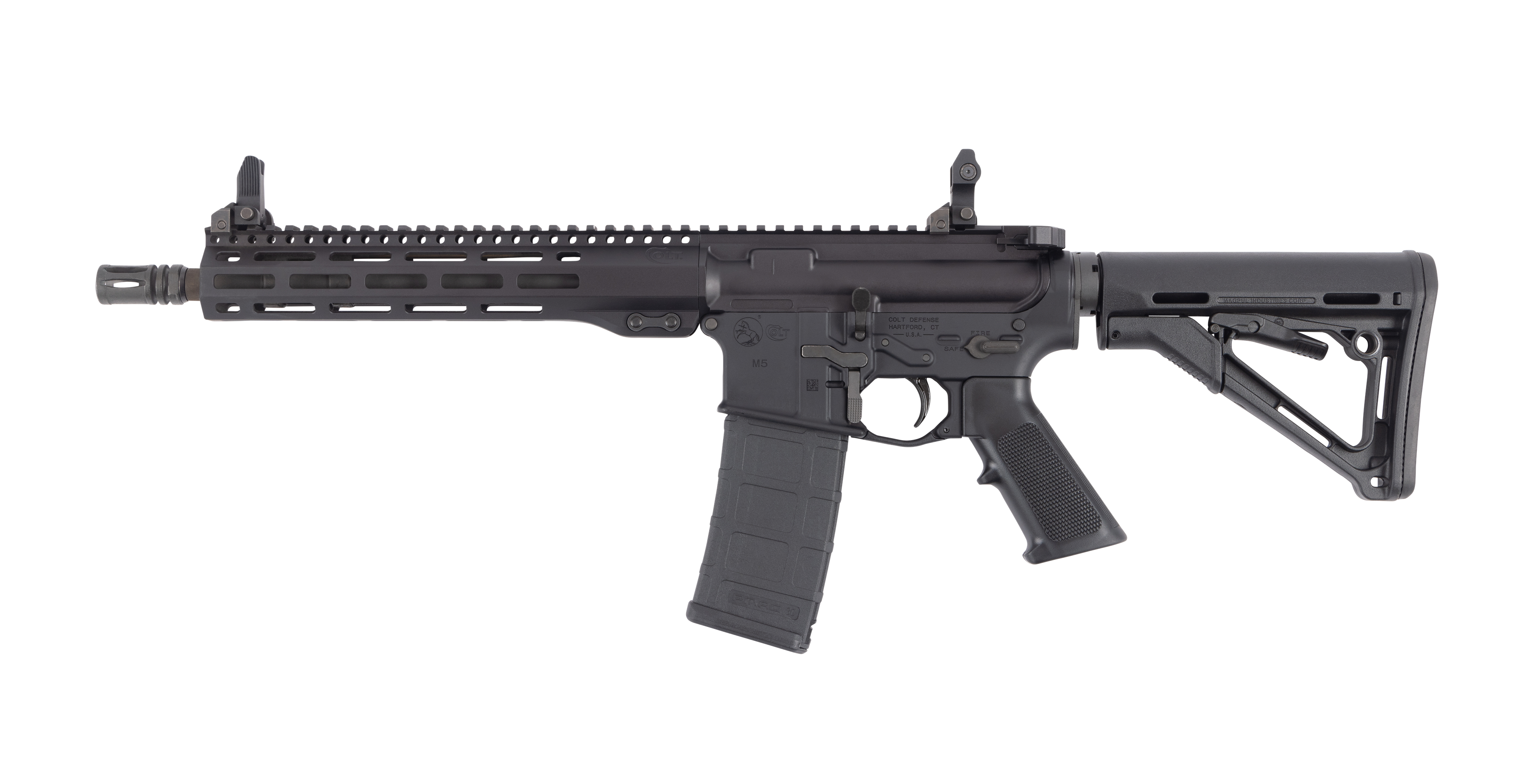 Colt AR-15 Rifle Carbine 5.56 NATO 11.5" 30RD Semi-Auto NFA, Black image 2