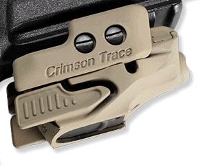 Crimson Trace 01-3000228 Rail Master Red Laser Universal Mount Tan - Crimson Trace Corporation