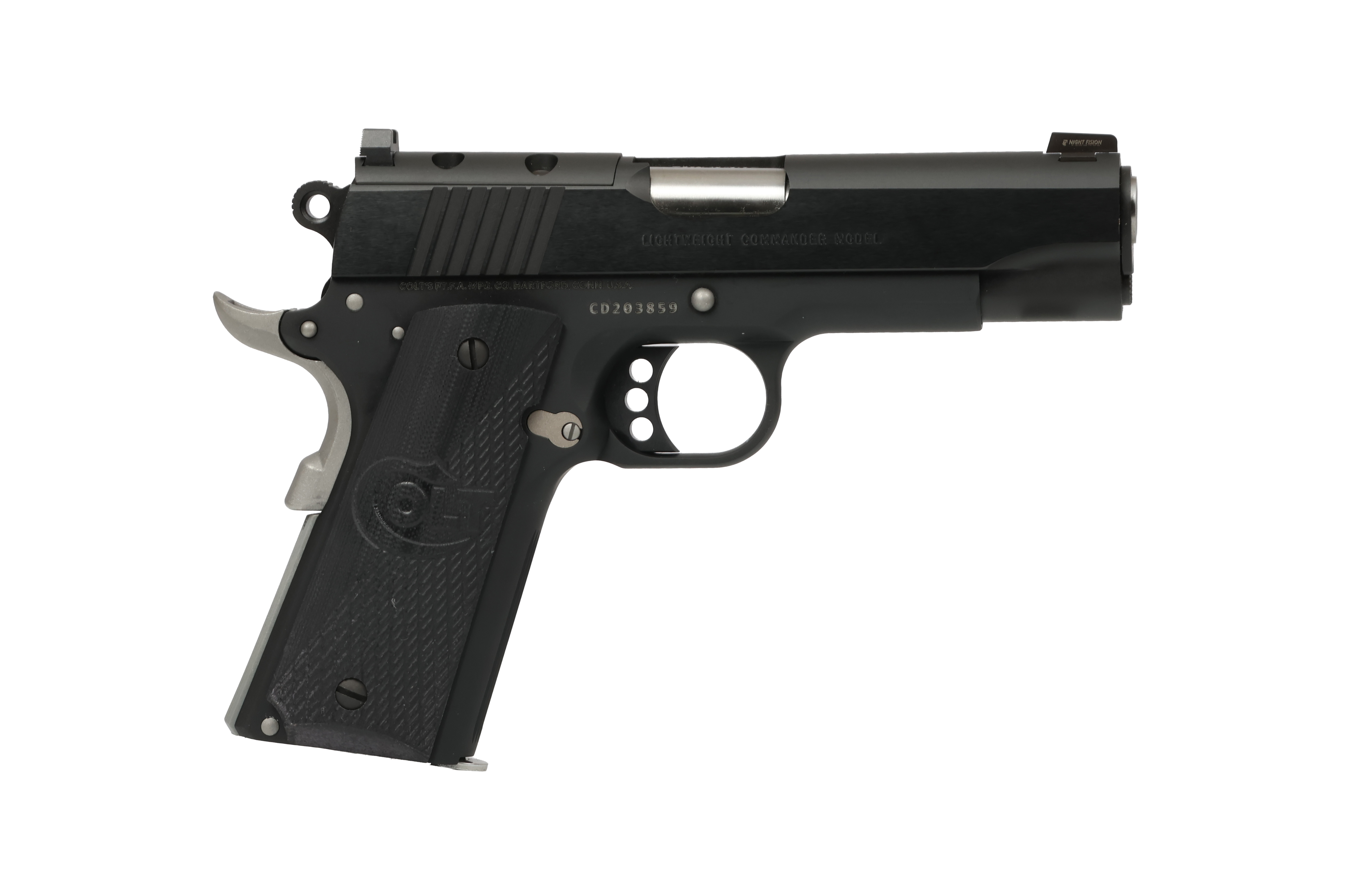 NIGHT COMMANDER 45ACP BLK OR