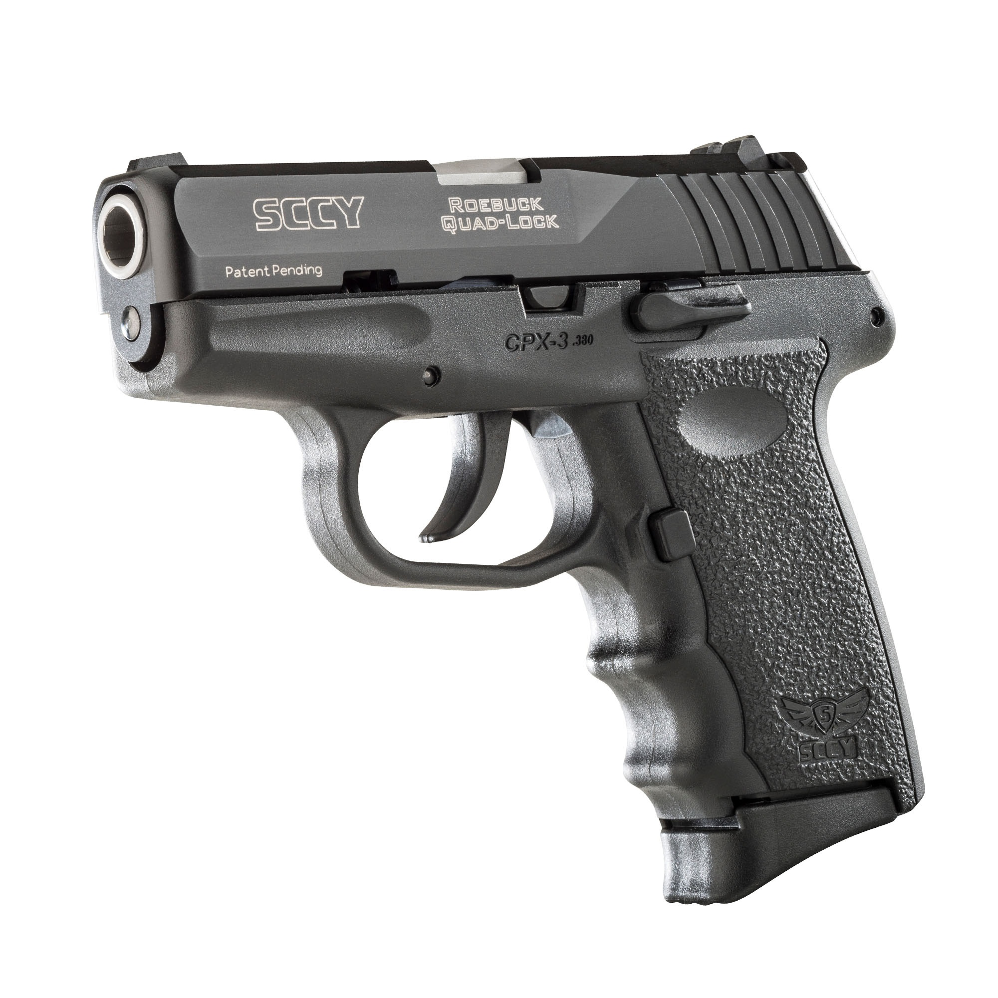 SCCY CPX-3 Subcompact .380 ACP Pistol Black