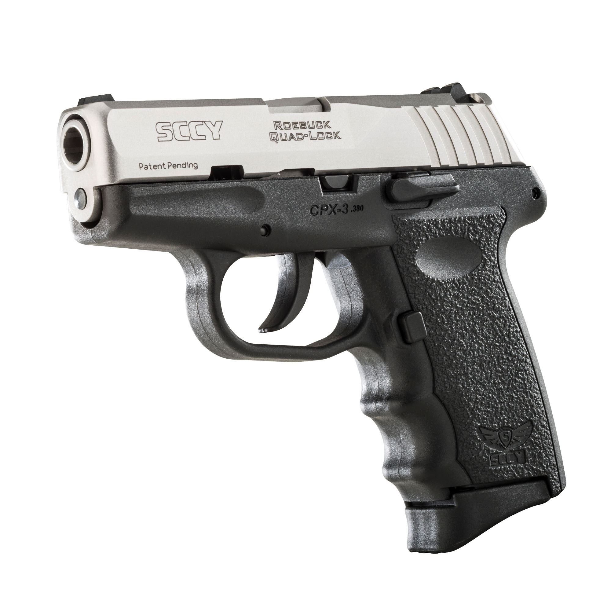 SCCY CPX-3 Next Gen .380 ACP Pistol Stainless/Black