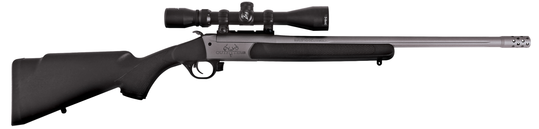 Traditions CR5-451130T Outfitter G3 Pro 450 Bushmaster 22" Lothar Wather Barrel Stainless Cerakote Rifle