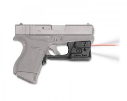 Crimson Trace 01-5280-1 Laserguard Pro Red Laser/Light for Glock 42/43 - Crimson Trace Corporation - 0.50" AT 50 FT
