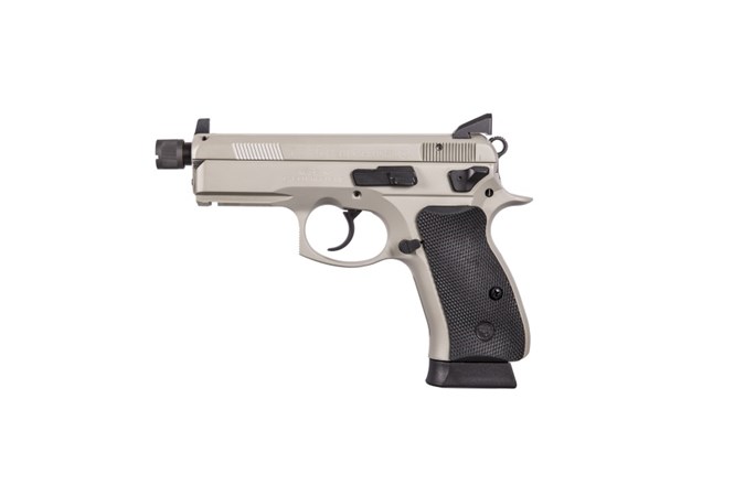 CZ-USA CZ P-01 9mm Semi-Auto Pistol - Item #: CZ01299 / MFG Model #: 01299 / UPC: 806703012995 - P-01 OMEGA 9MM GREY 10+1 NS ACCESSORY RAIL | 2 MAGAZINES