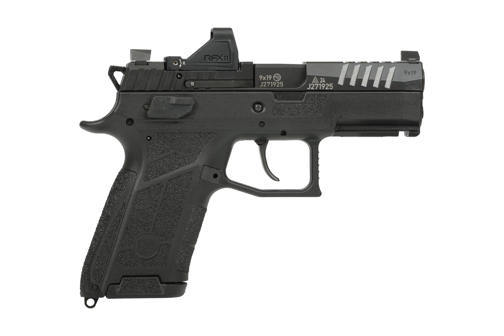 CZ 01660-VIR P-09 C Nocturne 9mm 3.74" Black Polycoat Semi-Auto Pistol