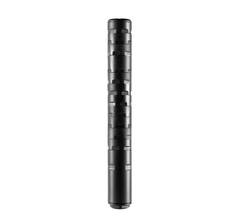 Dead Air Silencers Odessa-9 9mm Luger, 1.1" Diameter, Black Nitride, 1/2"-28/M13.5x1mm, Modular Design