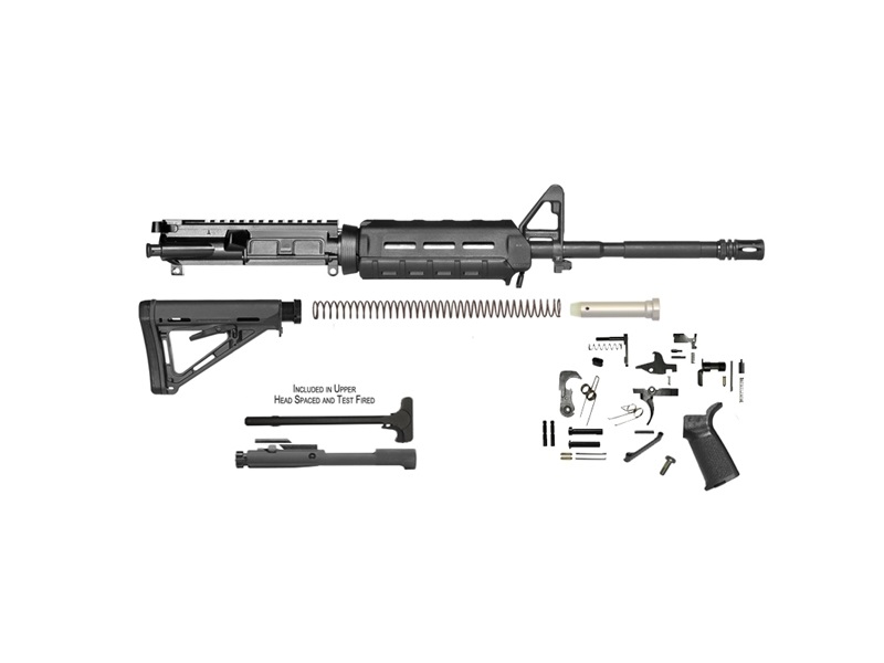 Del-Ton RKT100MLOK .223 16" M4 Carbine Magpul MLOK Rifle Kit Black