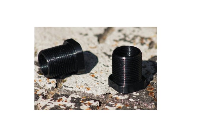 Gemtech Adapter  Accessory-Silencer Accessories - Item #: GT88890 / MFG Model #: 12262 / UPC: 609728888909 - ADAPTER 7.62MM SILENCER      # 12262|1/2-28 TO 5/8-24 ADAPTER