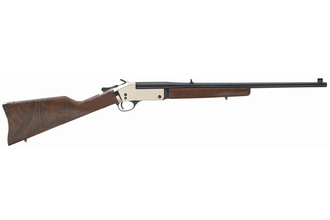 HENRY SINGLESHOT BRASS RIFLE 45-70 GOVT 22" BLUED/AMERICAN WALNUT-img-0