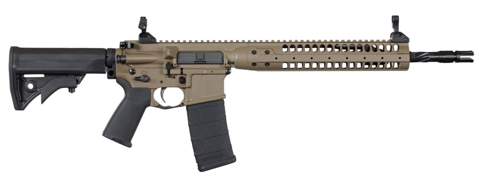 LWRC IC-SPR 16.1" FDE Semi-Auto AR-15 Rifle - LWRC International - 223 REMINGTON