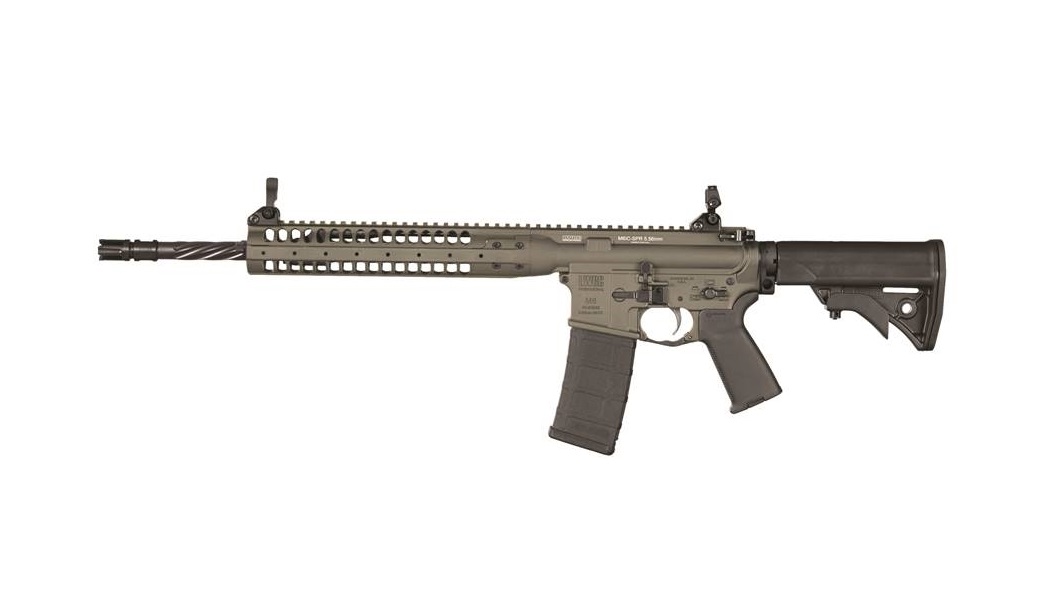 LWRCI ICR5TG16SPR 5.56 NATO 16.1" Tungsten Grey Semi-Auto Rifle - LWRC International - 223 REM | 5.56 NATO