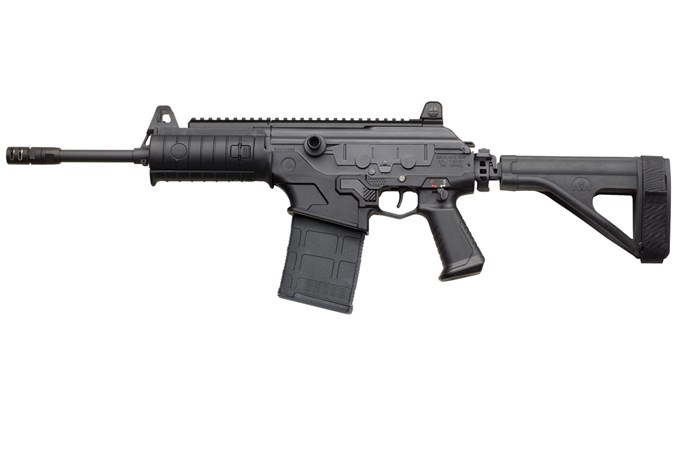 IWI - Israel Weapon Industries Galil Ace SAP 7.62 x 51mm | 308 Win Rifle - Item #: IWGAP51SB / MFG Model #: GAP51SB / UPC: 856304004790 - GALIL ACE PISTOL 7.62X51 BRACE SIDE FOLDING STABILIZING BRACE