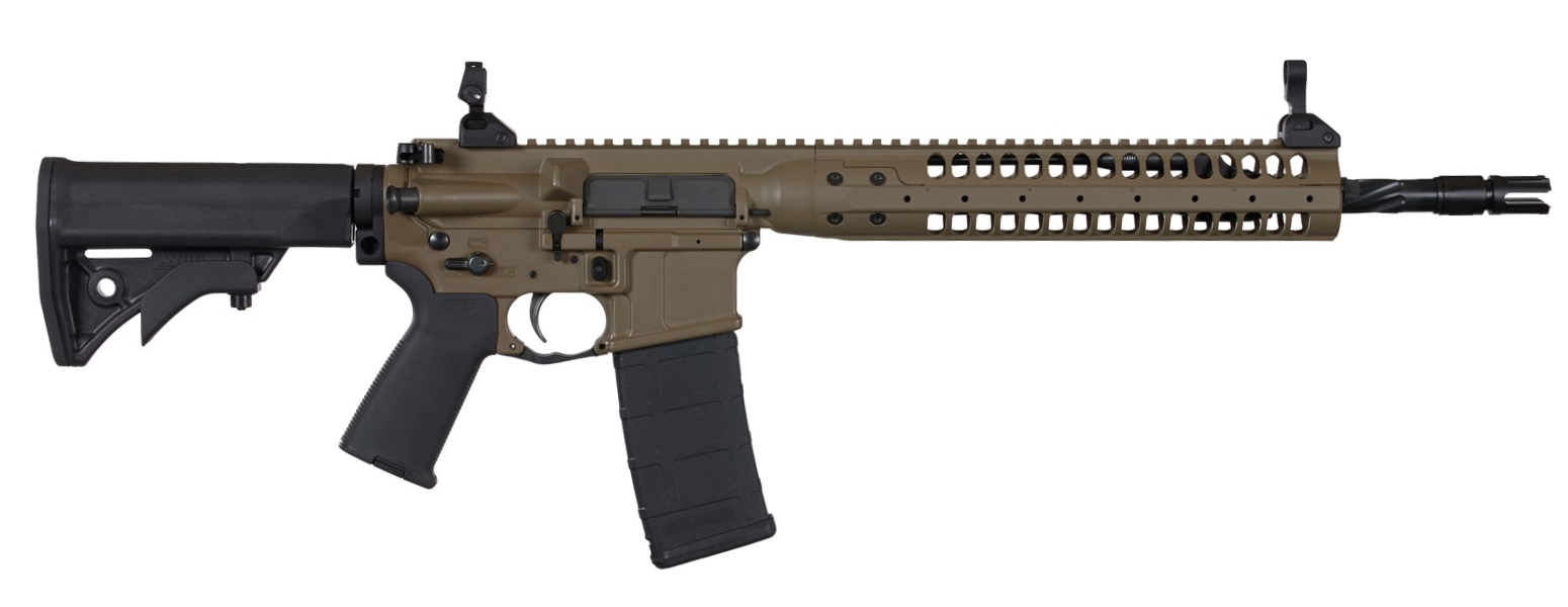 LWRC ICR5PBC14PSP Carbine 5.56 NATO 14.7" 30+1 Patriot Brown Magpul Grip