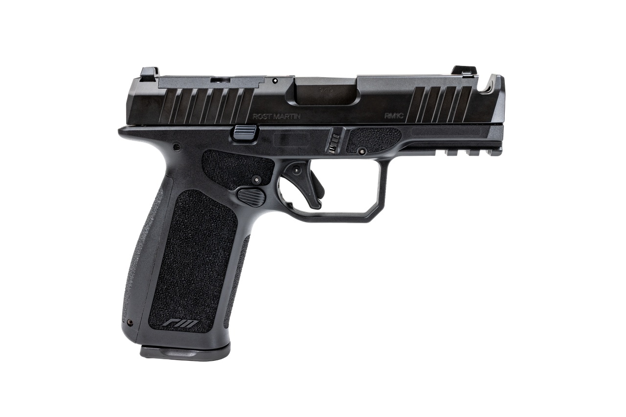 ROST MARTIN RM1CXBLKOSP10CA(COMP) RM1X COMP 9mm 4" Black Semi-Auto Pistol - ROST MARTIN - 9mm