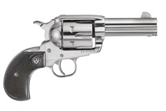 a silver and black gun