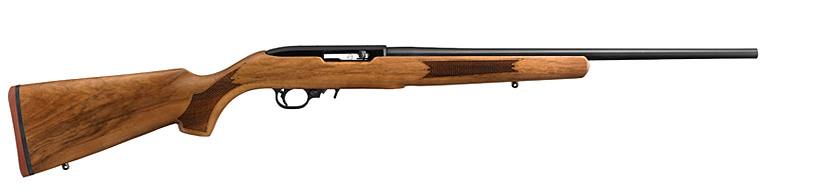 10/22 22LR BL/FRENCH WALNUT 11165  20 BARREL/NO SIGHTS