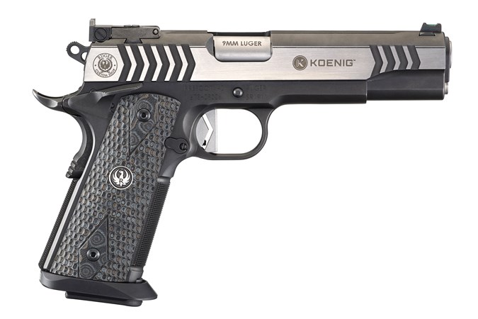 Ruger SR1911 Koenig Ultimate Champ 9mm Semi-Auto Pistol