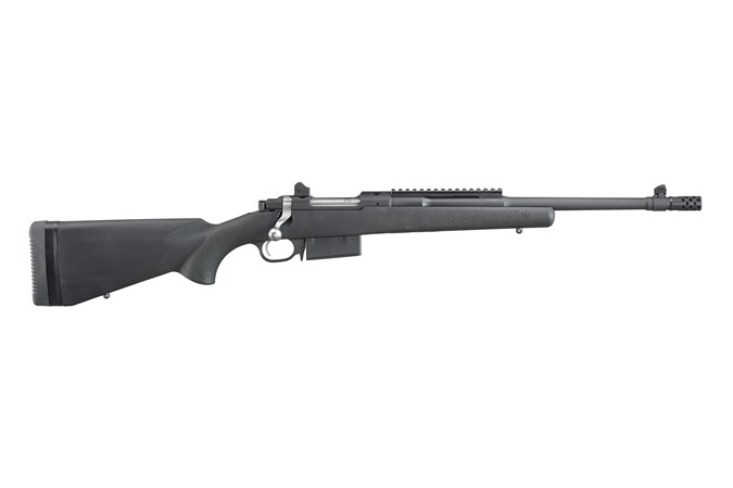 RUGER M77 GUNSITE SCOUT RIFLE 350 LEGEND 5+1 16.5" THREADED BLACK-img-0