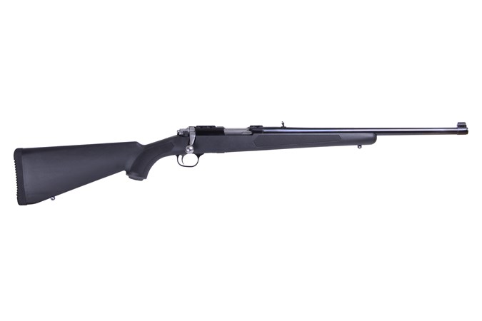 Ruger 77/44 44 Magnum Rifle - Item #: RU77/44RSP / MFG Model #: 7403 / UPC: 736676074037 - 77/44 44MAG BL/SYN RGS SGTS 7403