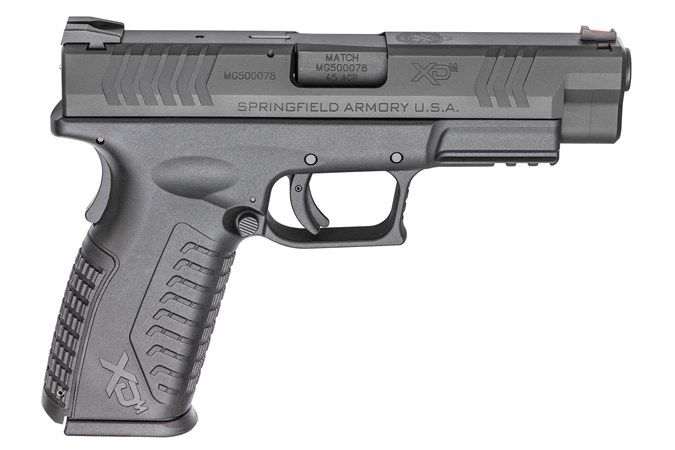 Springfield Armory XD(M) 45 ACP Semi-Auto Pistol - Item #: SFXDM94545BHCE / MFG Model #: XDM94545BHCE / UPC: 706397905309 - XDM 45ACP BLACK 4.5" 13+1 