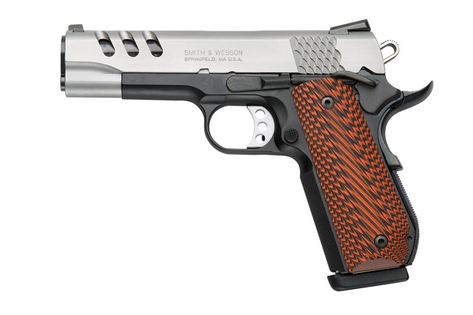 Smith and Wesson SW1911PCRB Round Butt 45 ACP Semi-Auto Pistol
