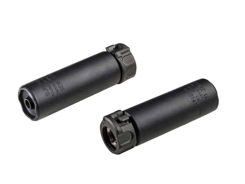 SureFire SOCOM556-MINI2-BK 5.56mm 5.5in Black Suppressor Fast Attach