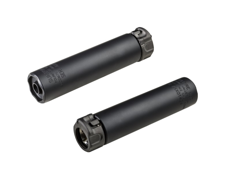 SureFire SOCOM762-MINI2-BK 7.62mm 6.2in Black Suppressor Fast Attach
