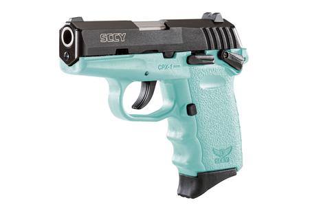 SCCY CPX3CBSB 380ACP Aqua/Blk 10RD