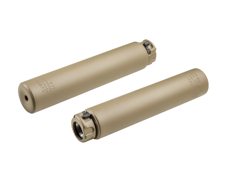 Surefire SOCOM338TIDE SOCOM338-Ti 338 Lapua Mag 2" Flat Dark Earth Titanium
