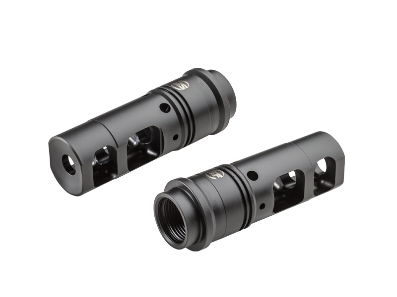 SureFire SFMB3383424 Muzzle Brake .338 Cal 2.60 in Black DLC Stainless Stee