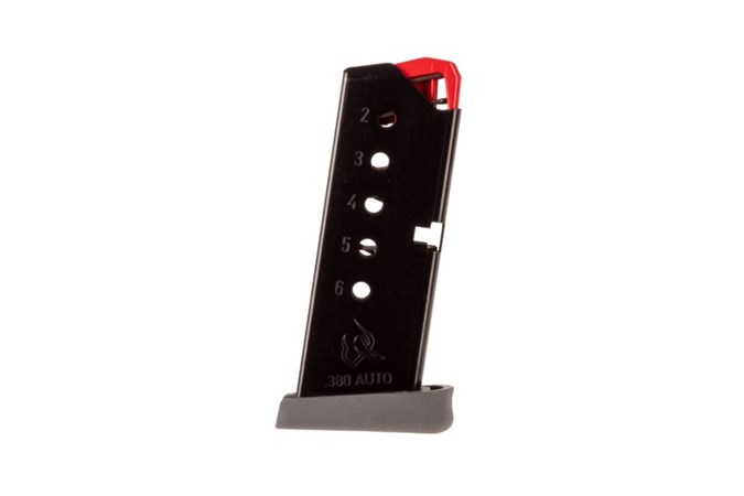 Taurus Spectrum Magazine 380 ACP Accessory-Magazines - Item #: TA358000402 / MFG Model #: 358-0004-02 / UPC: 725327901105 - MAGAZINE SPECTRUM 380 GRAY 6RD 358-0004-02