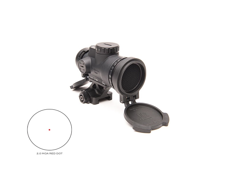 Trijicon MRO Patrol Red Dot Sight, 2.0 MOA, Quick Release Mount, Reflex-Style, Sealed, 1x25mm, 7075-T6 Aluminum, Black