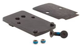 Trijicon AC32012 RMR/SRO Mount Black Steel Compatible w/Glock Except MOS