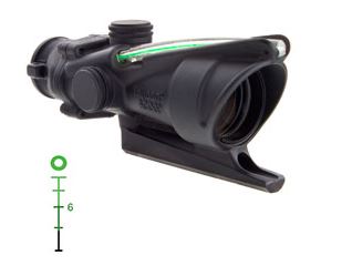 Trijicon 100212 ACOG 4x 32mm Obj 36.80 ft100 yds FOV Matte Black...