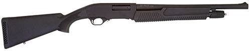 Tristar 23160 Cobra III Tactical 12 Gauge 18.5" Black Synthetic Shotgun