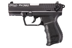 Walther Arms PK380 380 ACP 
Item #: WA5050308 / MFG Model #: 5050308 / UPC: 723364200229
PK380 380ACP 8+1 BLACK 3.6" 