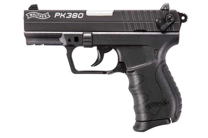 Walther Arms PK380 380 ACP Semi-Auto Pistol - Item #: WA5050308 / MFG Model #: 5050308 / UPC: 723364200229 - PK380 380ACP 8+1 BLACK 3.6" 
