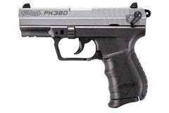 Walther Arms PK380 380 ACP 
Item #: WA5050309 / MFG Model #: 5050309 / UPC: 723364200236
PK380 380ACP 8+1 3.6" NICKEL 