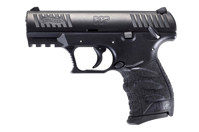 Walther Arms CCP M2 9mm Semi-Auto Pistol - Item #: WA5080500 / MFG Model #: 5080500 / UPC: 723364212758 - CCP M2 9MM BLK/BLK 3.54" 8+1 5080500